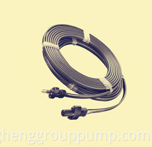 Galvanized steel band lead cable